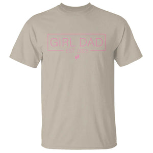 Girl Dad Est. 2025 T Shirt Expect Baby 2025 Fathers Day TS10 Sand Print Your Wear