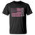 Dad Of Girl Est. 2025 T Shirt Father Girl To Be 2025 Daddy Camouflage Camo Flag TS10 Black Print Your Wear