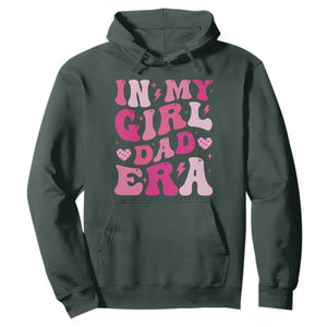 In My Dad Girl Era Hoodie Funny Fathers Day Gift 2025 TS10 Dark Forest Green Print Your Wear
