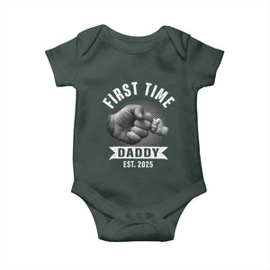 Girl Dad Est. 2025 Baby Onesie Fist Time Daddy To Be TS10 Print Your Wear