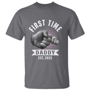 Girl Dad Est. 2025 T Shirt Fist Time Daddy To Be TS10 Charcoal Print Your Wear