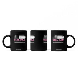 Dad Of Girl Est. 2026 Coffee Mug Daddy Fathers Day USA Flag TS10 Print Your Wear