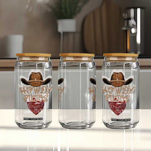 Howdy Putos Glass Can Funny Western Country Rodeo Southern Retro Cowboy TS10 Print Your Wear