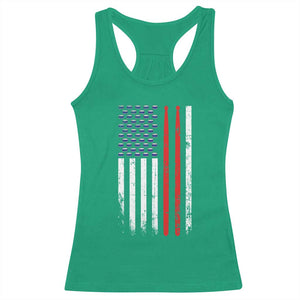 Patriotic Drummer Racerback Tank Top Percussionist Gift Drumming Drumsticks American Flag TS10 Irish Green Print Your Wear