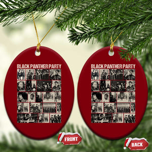 Vintage Black Panther Party Ceramic Ornament Huey P. Newton Bobby Seale Black History Month Juneteenth TS10 Print Your Wear