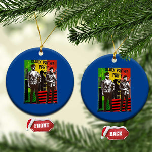 Vintage Black Panther Party Ceramic Ornament Black History Self Defense Huey Newton Bobby Seale TS10 1pc Blue Print Your Wear