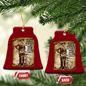 Black Cowboy Isom Dart Ceramic Ornament African American Cowboys Black History TS10 Print Your Wear