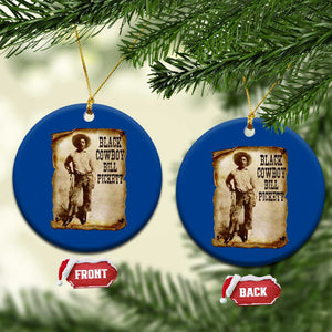 Black Cowboy Bill Pickett Ceramic Ornament African American Cowboys Black History TS10 1pc Blue Print Your Wear
