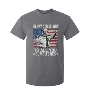 Happy 4th Of July To All You Sumbitches T Shirt For Kid Funny Independence Day Meme American Flag