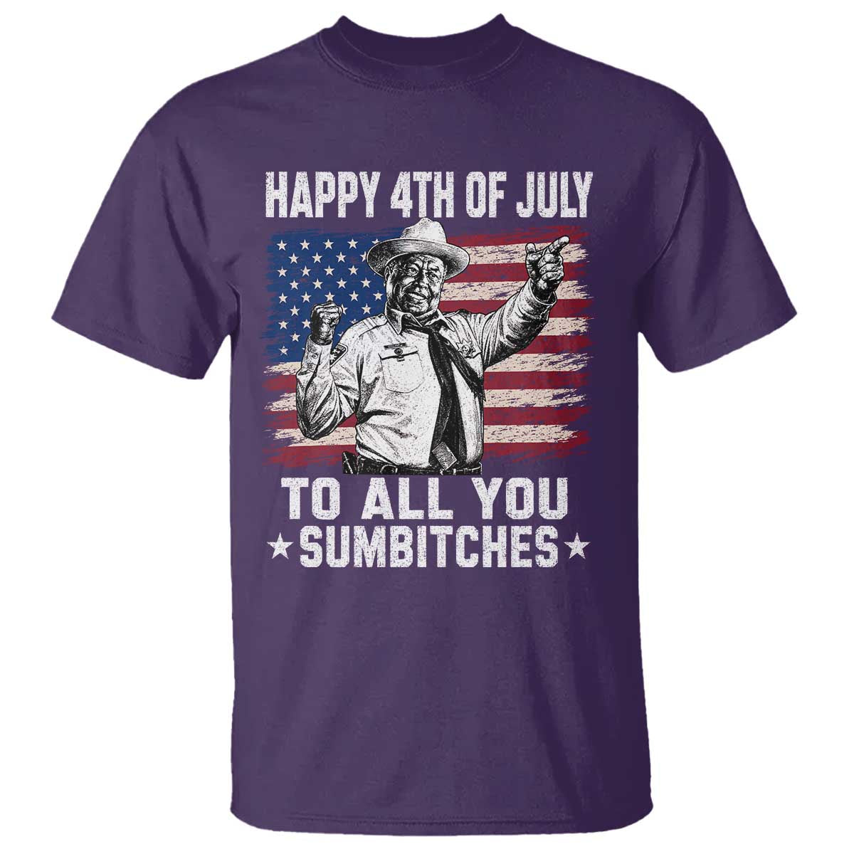 Happy 4th Of July To All You Sumbitches T Shirt Funny Independence Day Meme American Flag