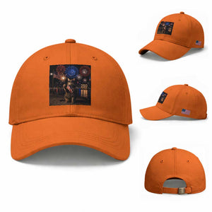 USA 250th Anniversary Cat Baseball Cap Funny 4th Of July Independence Day 250 Years 1776 2026 Patriotic Celebration Meme