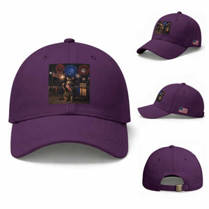 USA 250th Anniversary Cat Baseball Cap Funny 4th Of July Independence Day 250 Years 1776 2026 Patriotic Celebration Meme
