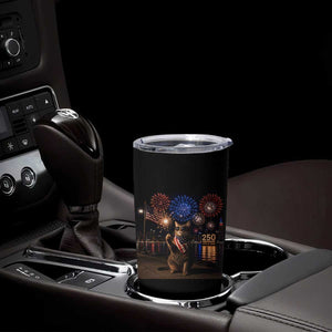 USA 250th Anniversary Cat Tumbler Cup Funny 4th Of July Independence Day 250 Years 1776 2026 Patriotic Celebration Meme