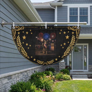 USA 250th Anniversary Cat Patriotic Fan Flag Funny 4th Of July Independence Day 250 Years 1776 2026 Celebration Meme