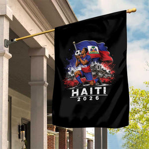 Haiti Soccer 2026 Garden Flag Haitian World Football Fan Ayiti Lover TS10 Print Your Wear