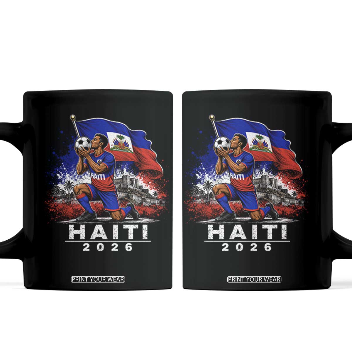 Haiti Soccer 2026 Coffee Mug Haitian World Football Fan Ayiti Lover