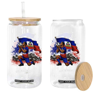 Haiti Soccer 2026 Glass Can Haitian World Football Fan Ayiti Lover TS10 Print Your Wear
