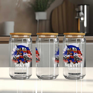 Haiti Soccer 2026 Glass Can Haitian World Football Fan Ayiti Lover TS10 Print Your Wear