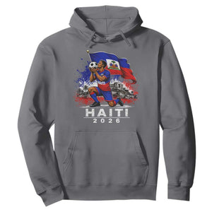 Haiti Soccer 2026 Hoodie Haitian World Football Fan Ayiti Lover