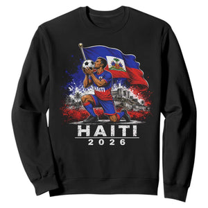 Haiti Soccer 2026 Sweatshirt Haitian World Football Fan Ayiti Lover