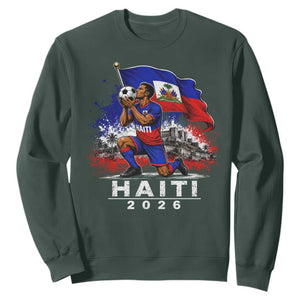 Haiti Soccer 2026 Sweatshirt Haitian World Football Fan Ayiti Lover
