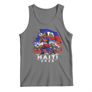 Haiti Soccer 2026 Tank Top Haitian World Football Fan Ayiti Lover