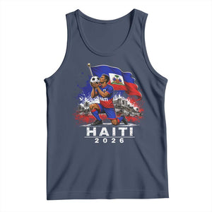 Haiti Soccer 2026 Tank Top Haitian World Football Fan Ayiti Lover