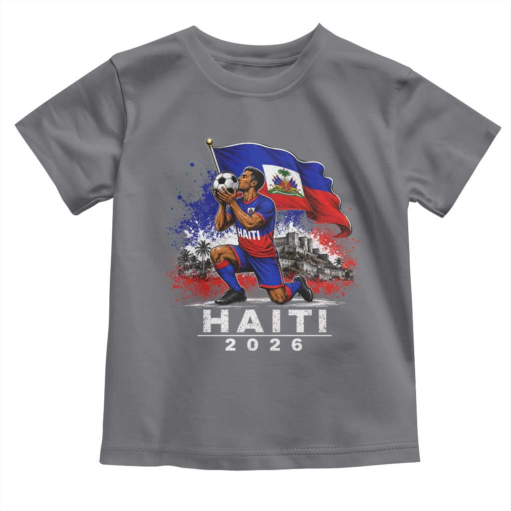 Haiti Soccer 2026 Toddler T Shirt Haitian World Football Fan Ayiti Lover
