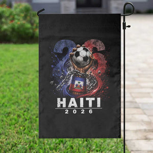 Haiti Soccer 2026 Garden Flag World Football Fan Haitian Pride Ayiti