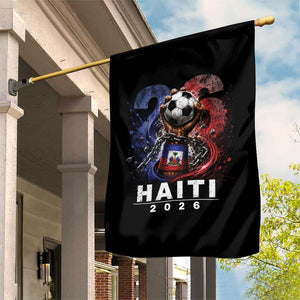 Haiti Soccer 2026 Garden Flag World Football Fan Haitian Pride Ayiti