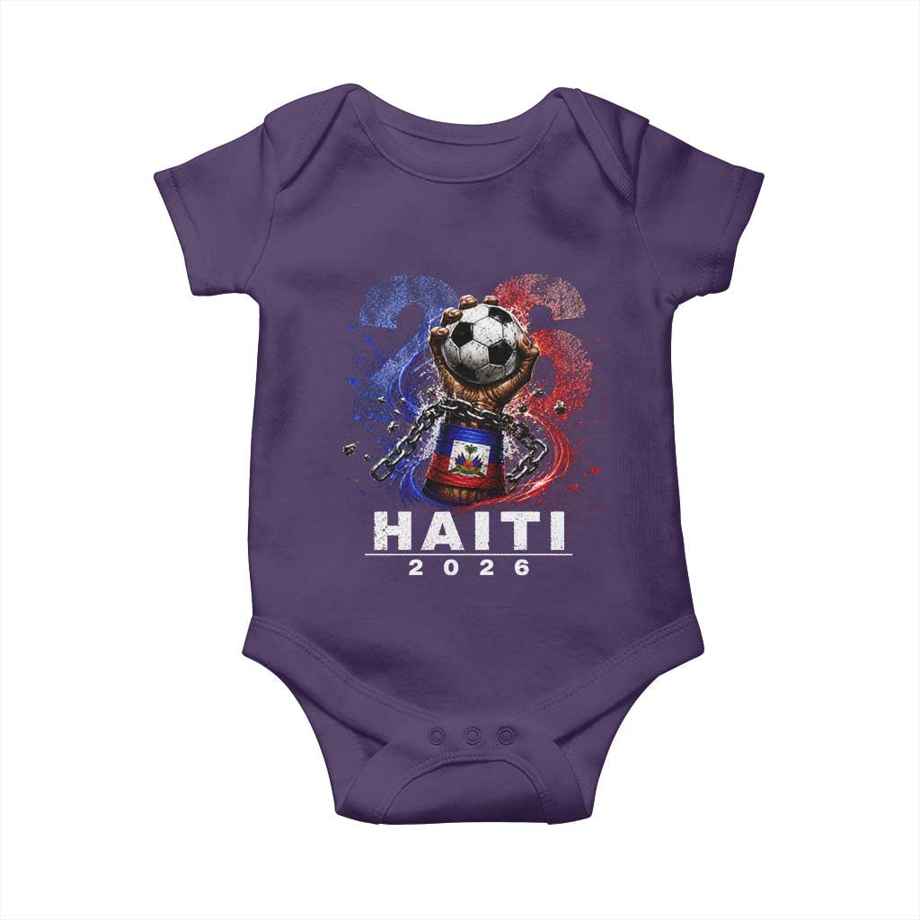 Haiti Soccer 2026 Baby Onesie World Football Fan Haitian Pride Ayiti