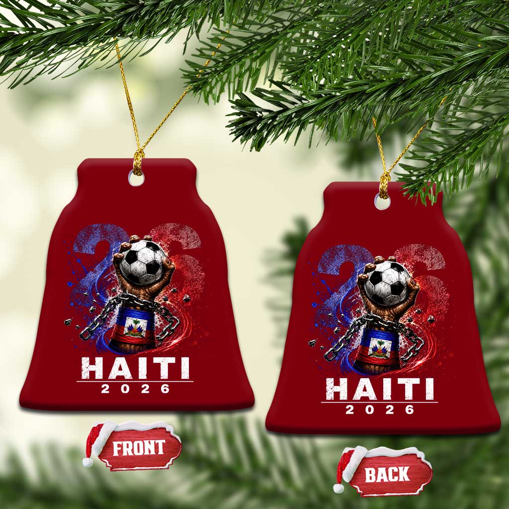 Haiti Soccer 2026 Ceramic Ornament World Football Fan Haitian Pride Ayiti