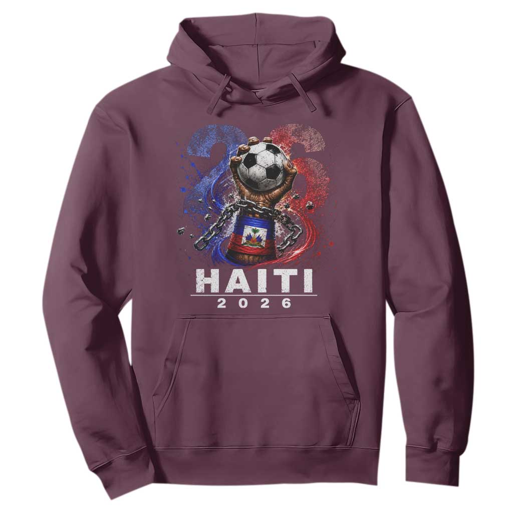 Haiti Soccer 2026 Hoodie World Football Fan Haitian Pride Ayiti