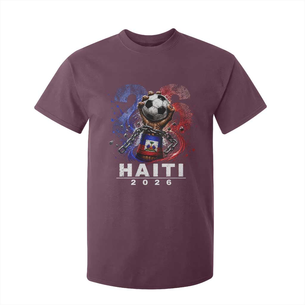 Haiti Soccer 2026 T Shirt For Kid World Football Fan Haitian Pride Ayiti