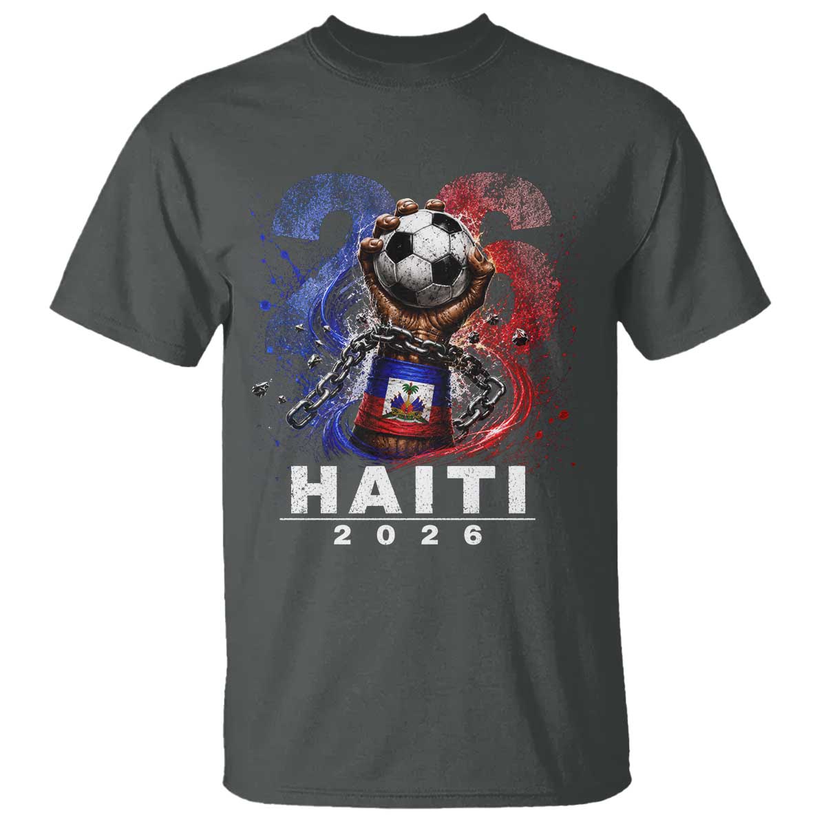 Haiti Soccer 2026 T Shirt World Football Fan Haitian Pride Ayiti