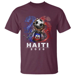 Haiti Soccer 2026 T Shirt World Football Fan Haitian Pride Ayiti
