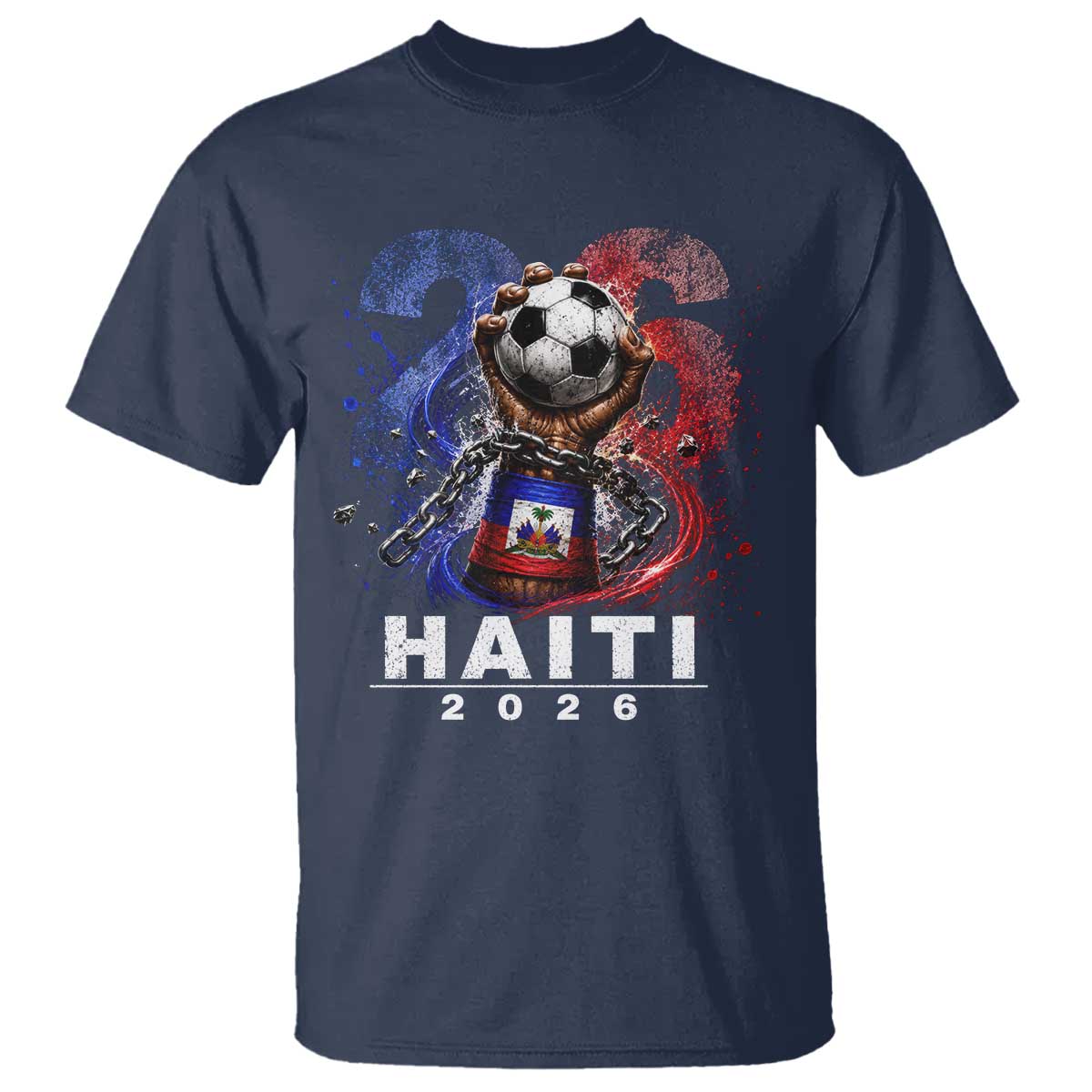 Haiti Soccer 2026 T Shirt World Football Fan Haitian Pride Ayiti