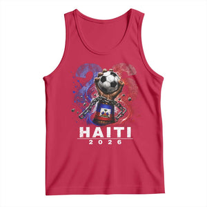 Haiti Soccer 2026 Tank Top World Football Fan Haitian Pride Ayiti