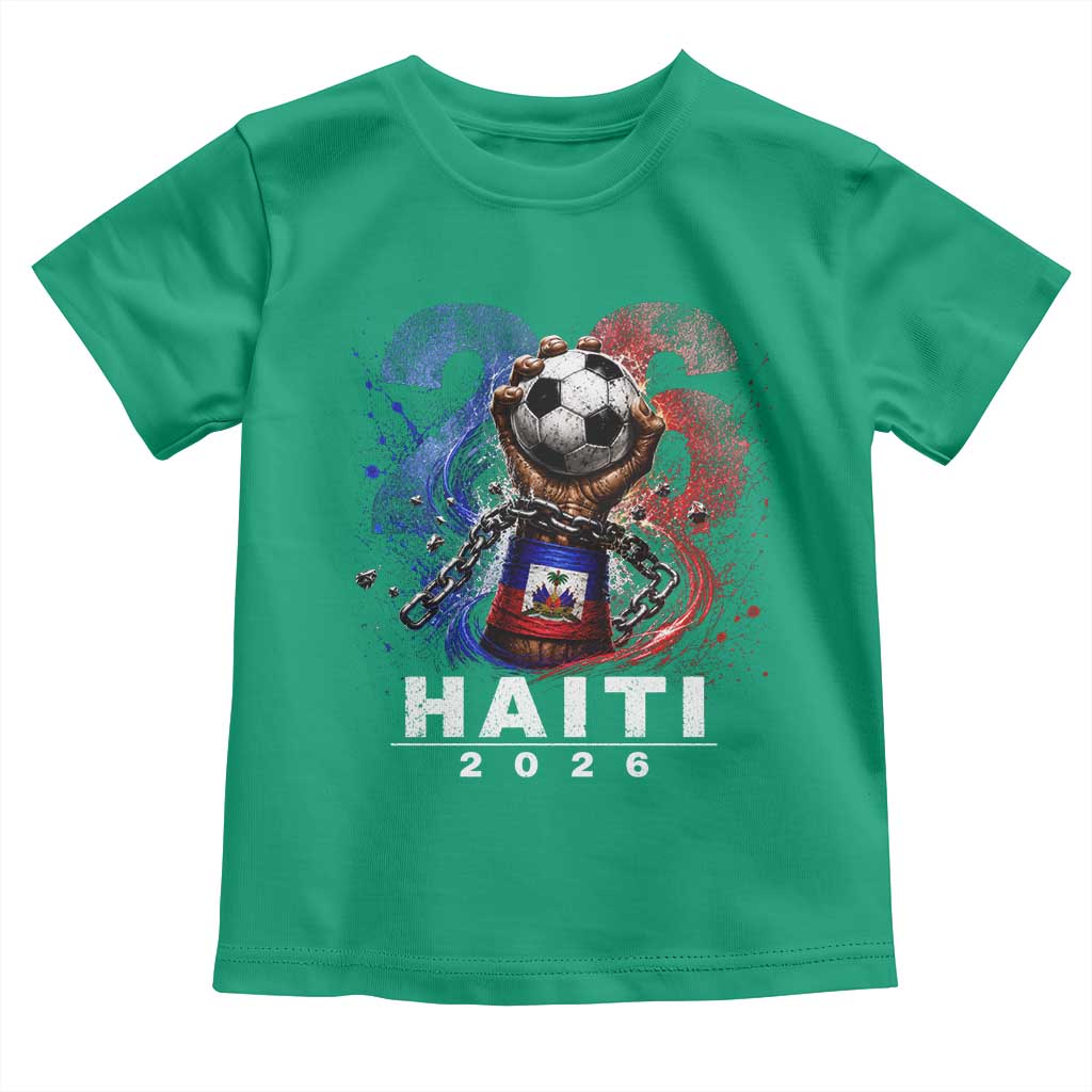 Haiti Soccer 2026 Toddler T Shirt World Football Fan Haitian Pride Ayiti