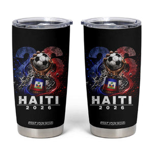 Haiti Soccer 2026 Tumbler Cup World Football Fan Haitian Pride Ayiti TS10 Black Print Your Wear