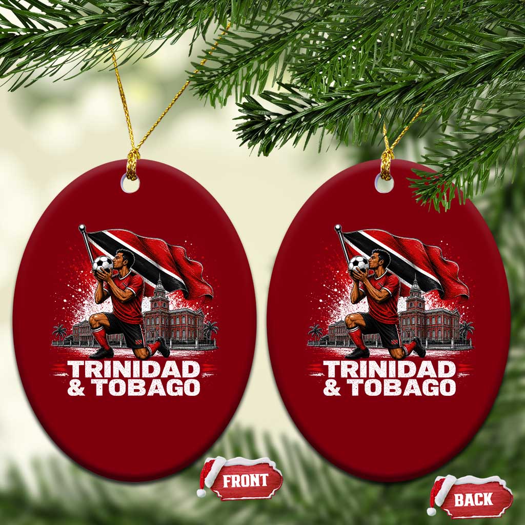 Trinidad and Tobago Soccer Ceramic Ornament Patriotic Football Fan Caribbean Pride Gift TS10 Print Your Wear