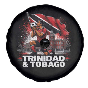 Trinidad and Tobago Soccer Spare Tire Cover Patriotic Football Fan Caribbean Pride Gift TS10 Print Your Wear