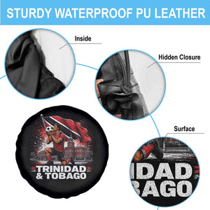 Trinidad and Tobago Soccer Spare Tire Cover Patriotic Football Fan Caribbean Pride Gift TS10 Print Your Wear