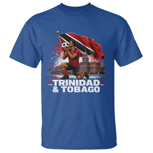Trinidad and Tobago Soccer T Shirt Patriotic Football Fan Caribbean Pride Gift TS10 Royal Blue Print Your Wear