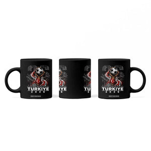 Turkish Soccer Coffee Mug Turkey Football Fan Vintage Turkish Pride TS10 Print Your Wear