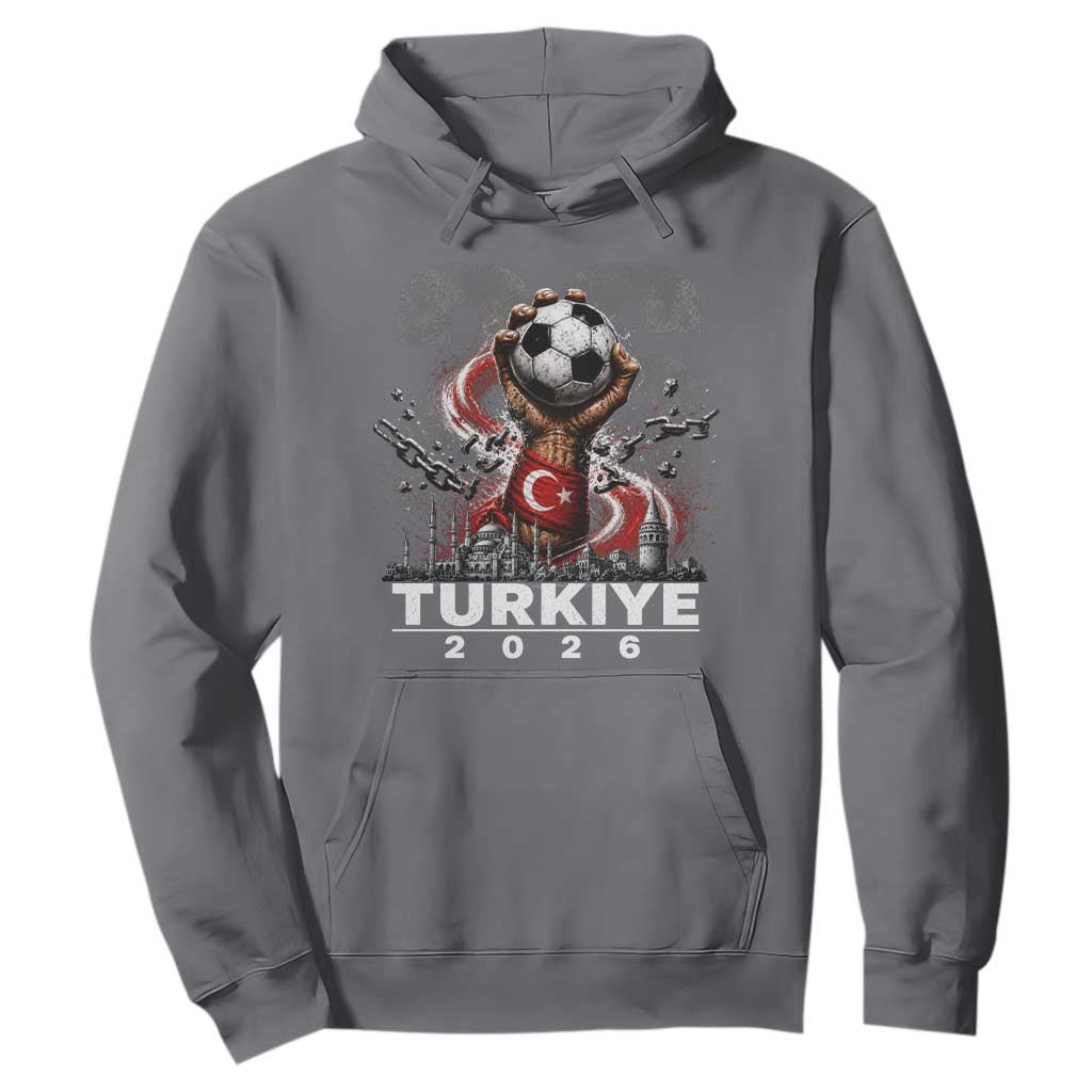 Turkish Soccer Hoodie Turkey Football Fan Vintage Turkish Pride