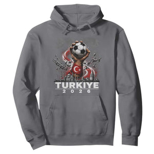 Turkish Soccer Hoodie Turkey Football Fan Vintage Turkish Pride