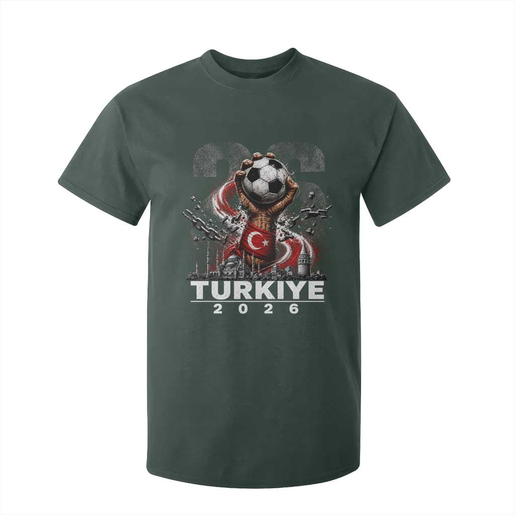 Turkish Soccer T Shirt For Kid Turkey Football Fan Vintage Turkish Pride