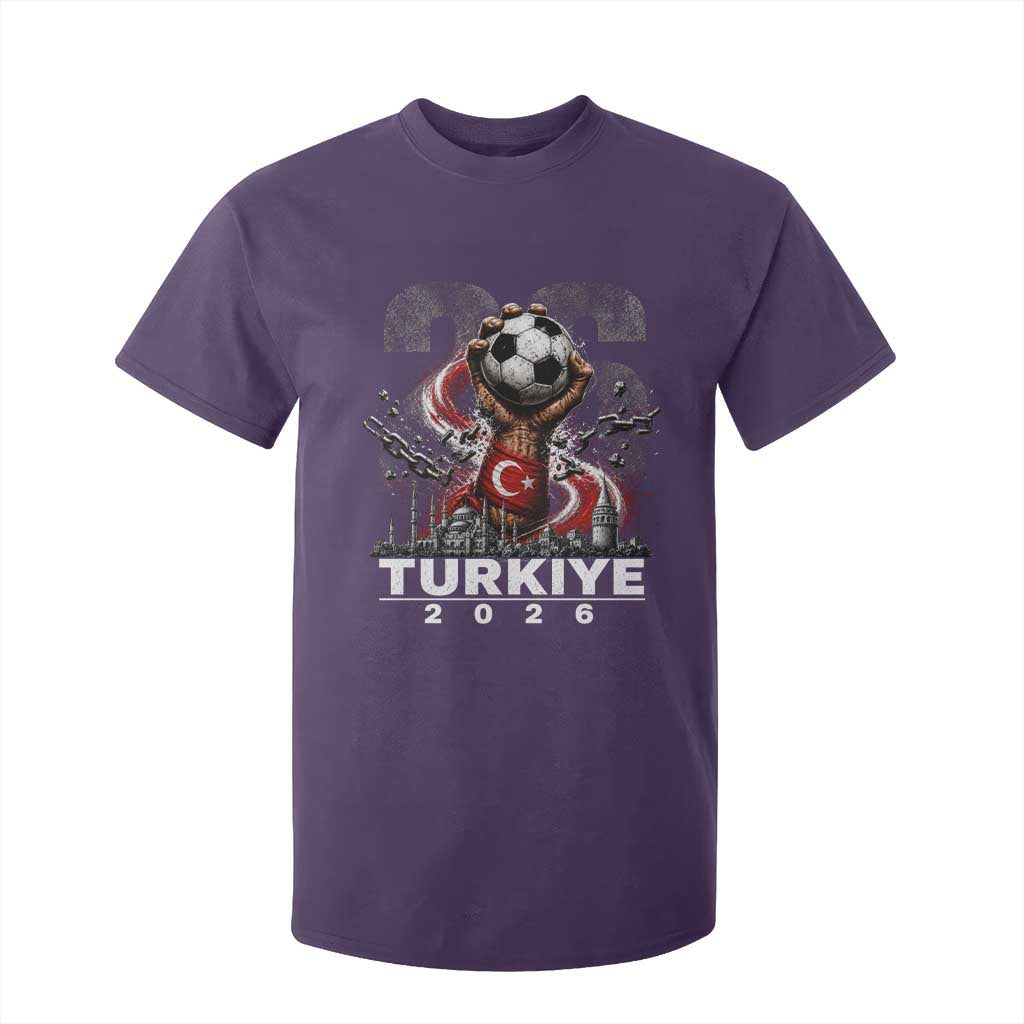 Turkish Soccer T Shirt For Kid Turkey Football Fan Vintage Turkish Pride