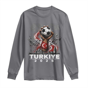 Turkish Soccer Long Sleeve Shirt Turkey Football Fan Vintage Turkish Pride